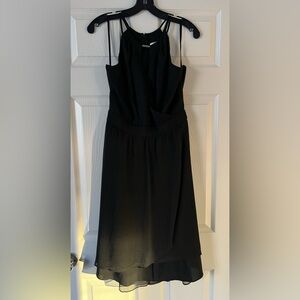 White House Black Market Elegant Black Dress